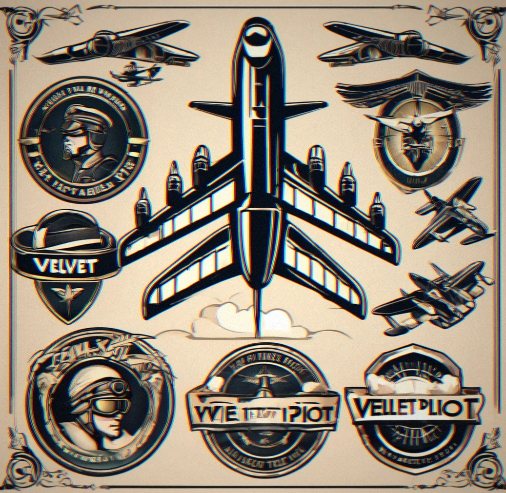 The Velvet Pilot logo